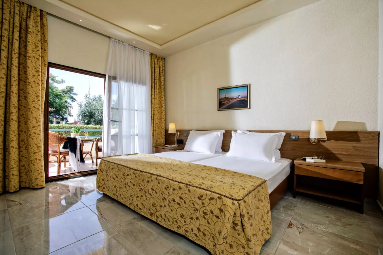 Tiara Holidays - Possidi Holidays Resort & Suites - Double Room With Garden View - bedroom